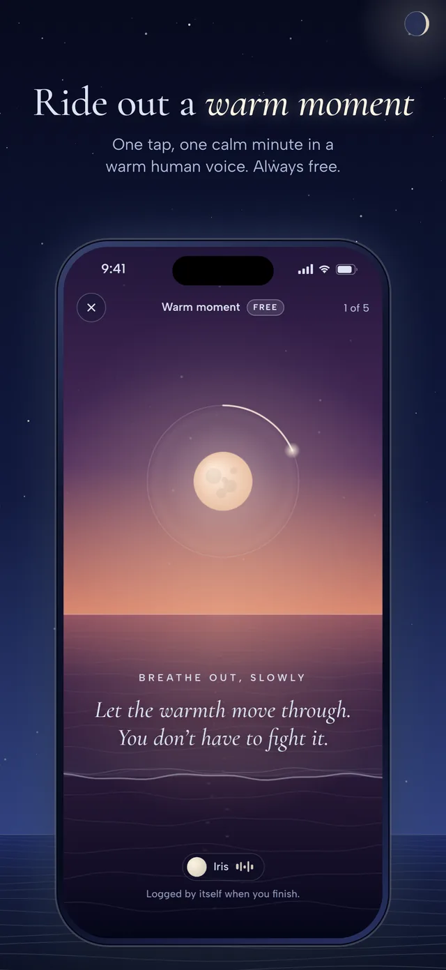 Screenshot from the Second Spring App Store listing